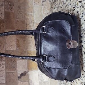 Patricia Nash Black Kavala Satchel